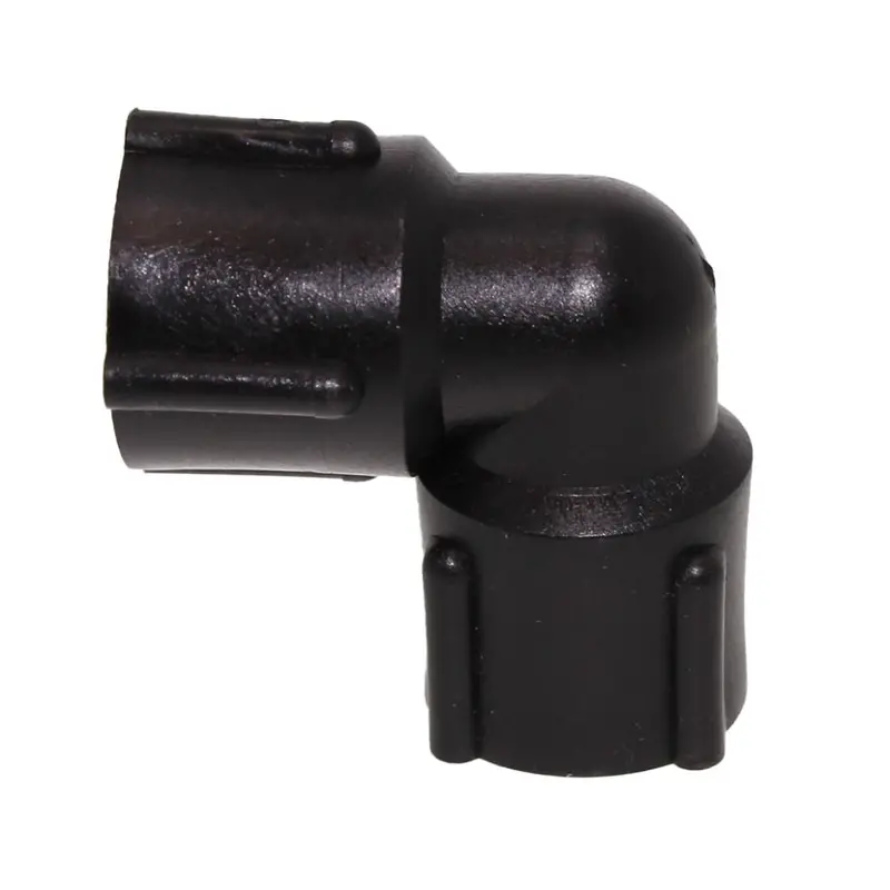1/2-Inch Female Npt Elbow Fitting – Black Polypropylene Construction 1