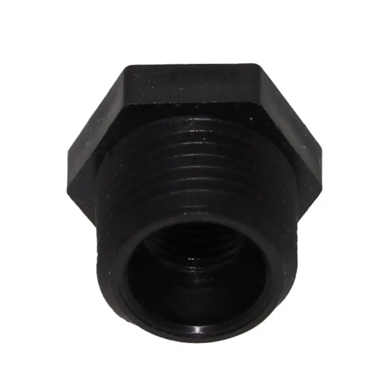 1/2-Inch Male To 1/8-Inch Female Npt Bushing – Black Polypropylene 3