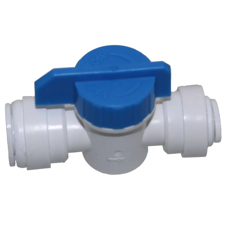 1/4" Quick-Connect To 3/8" Quick-Connect Inline Ball Valve 1