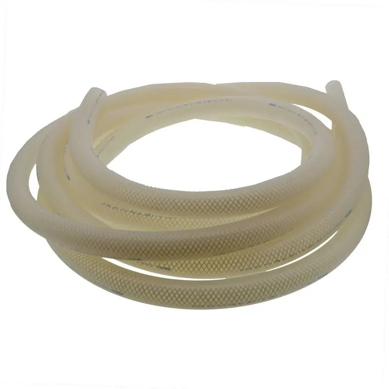 1-Foot Heavy-Wall Braid-Reinforced Silicone Tubing (1" Id × 1.380" Od) 1