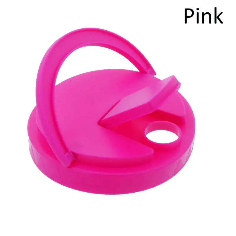 1-Gallon Wide-Mouth Flint Glass Jar With Pour Lid & Handle – Pink Flat Lid 1