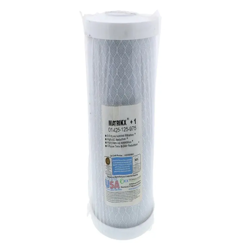 10" Filtrex Matrikx Cto Plus Carbon Block Filter – 0.6 Micron 1