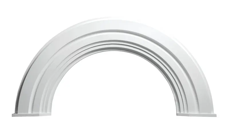 10-Inch Half-Round Arch Trim For Decorative Accents 1