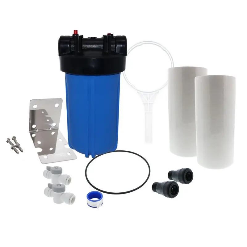 10-Inch Heavy-Duty Sediment Prefilter Kit – 3/4" Inlet/Outlet 1