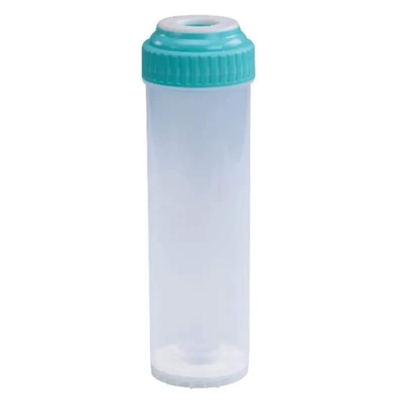 10-Inch X 2.5-Inch Clear Refillable Water Filter Housing Cartridge 1