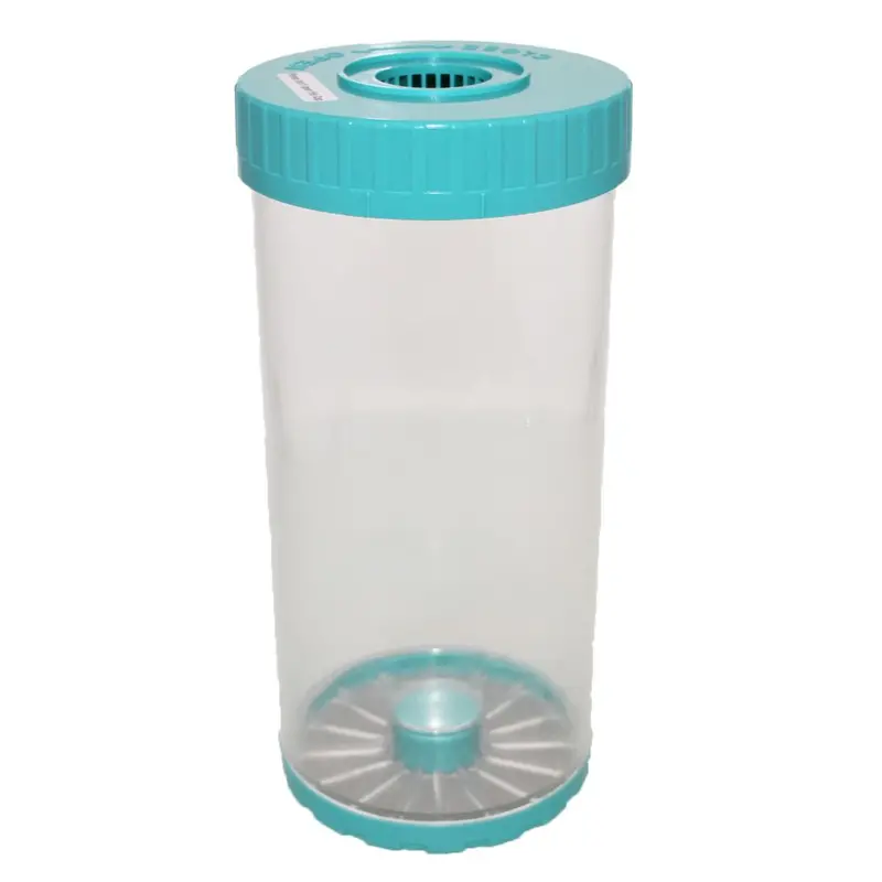10-Inch X 4.5-Inch Clear Refillable Water Filter Housing Cartridge 1