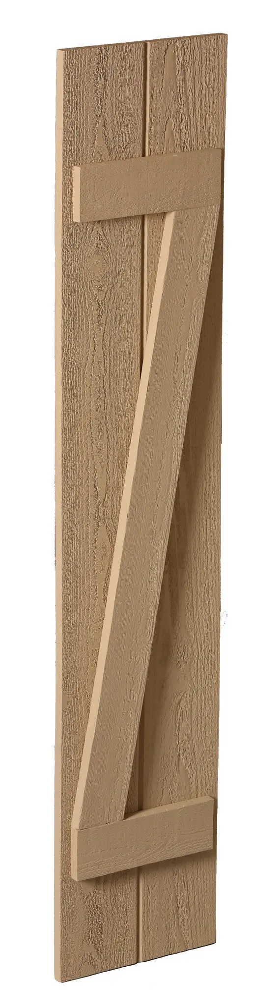 12-Inch Board-And-Batten Shutter Featuring Two Boards And Zigzag Batten 1