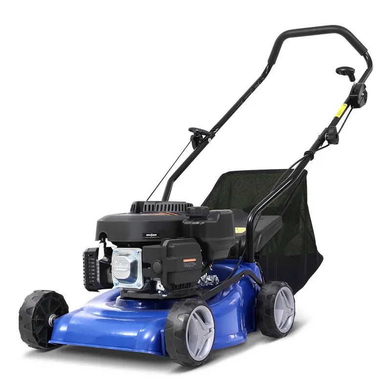 17-Inch 4-Stroke Petrol Push Lawn Mower With Grass Catcher 1