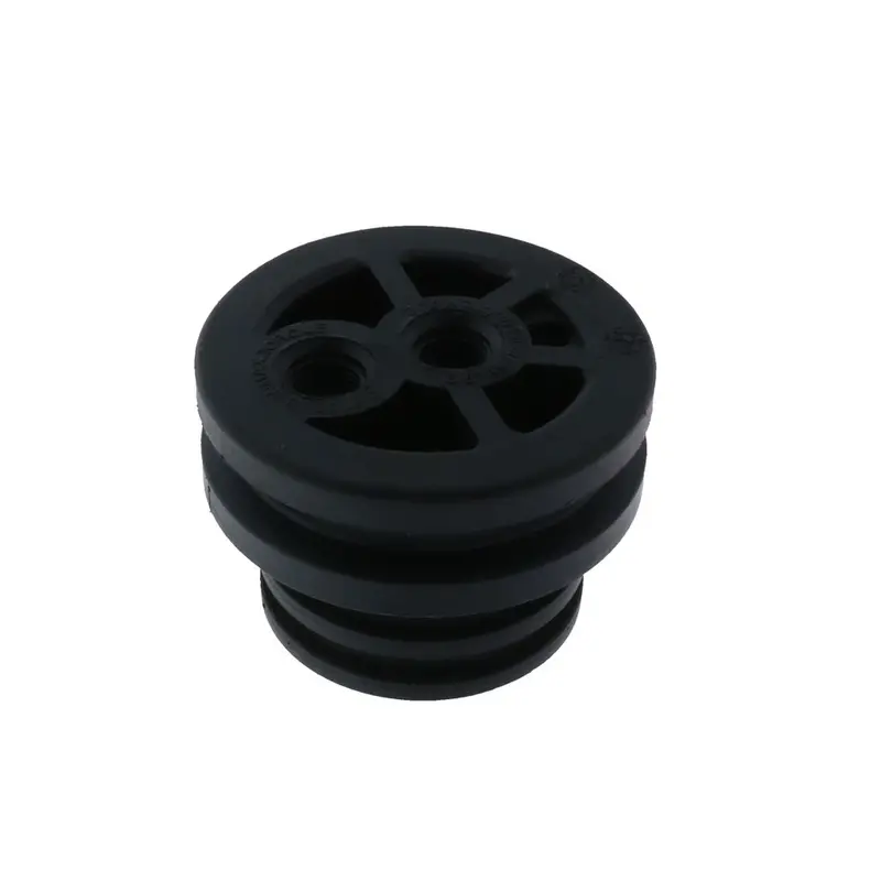 2.5" Stainless Steel Housing End Cap With 3/8" Feed Connection 1