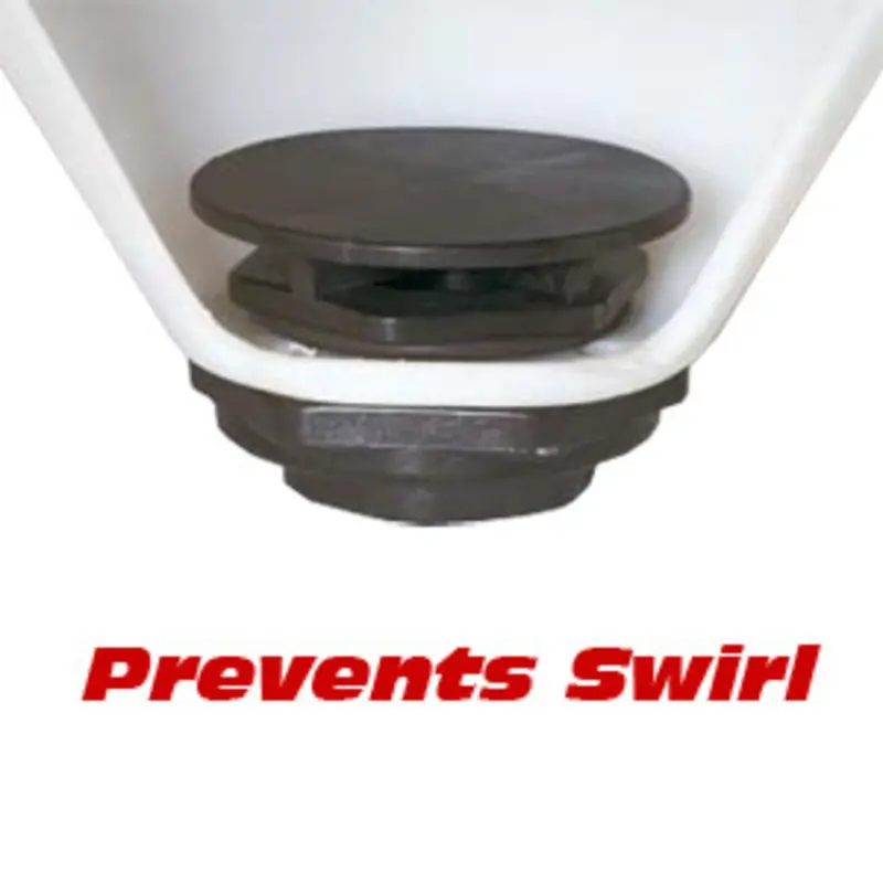 2-Inch Polypropylene Anti-Vortex Bulkhead Tank Fitting 1