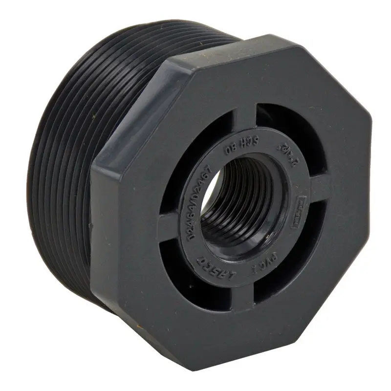 2" Mip To 1/2" Fip Schedule 80 Pvc Reducing Bushing 1
