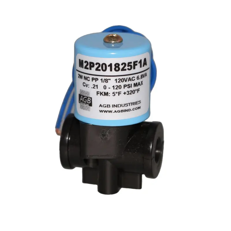 2-Way Normally Closed Electronic Shut-Off Valve – 115V Ac, 1/8" Fpt 1