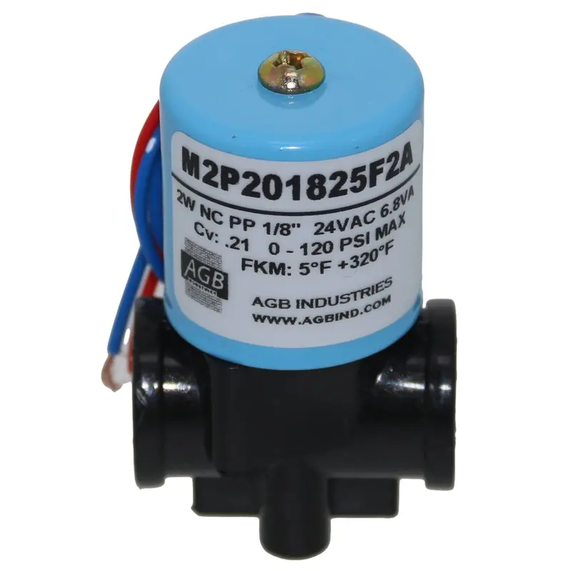 2-Way Normally Closed Electronic Shut-Off Valve – 24V Ac/Dc, 1/8" Female Pipe Thread 1