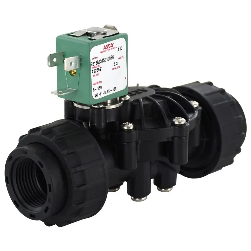 24V Normally Closed 3/4" Fpt Two-Way Solenoid Valve 1