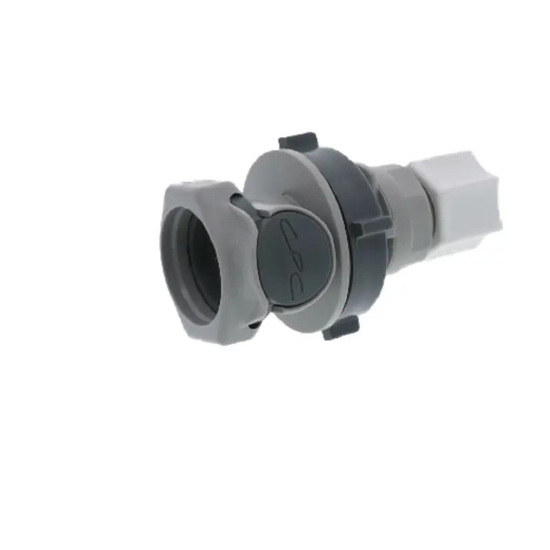 3/8" Compression Valved Panel-Mount Coupling Body, Nsf-Certified 1