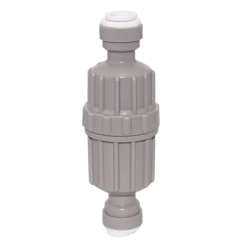 3/8" Inline Filter Strainer With 80-Mesh Stainless Steel Screen (180 Μm) 1