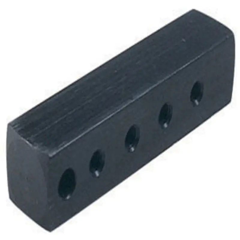 32M4 Four-Port Anodized Aluminum Manifold – 10-32 Threaded Ports 1