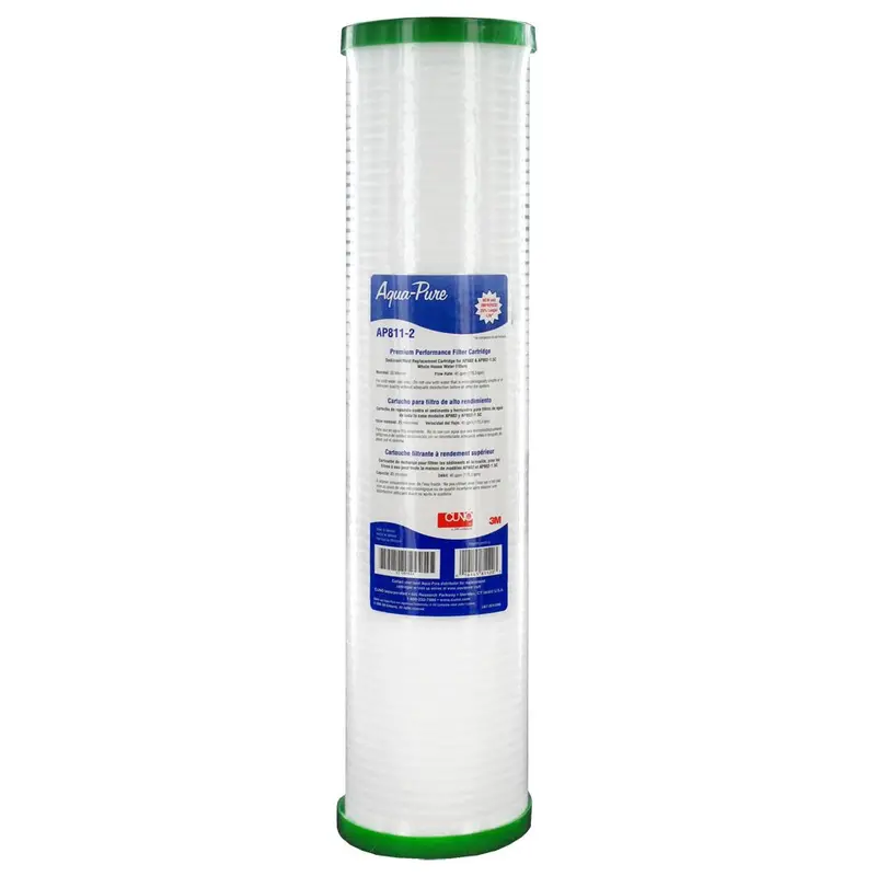 3M Aqua-Pure Ap811-2 Big Blue Filter – 20" Length, 25 Micron Graded Density 1