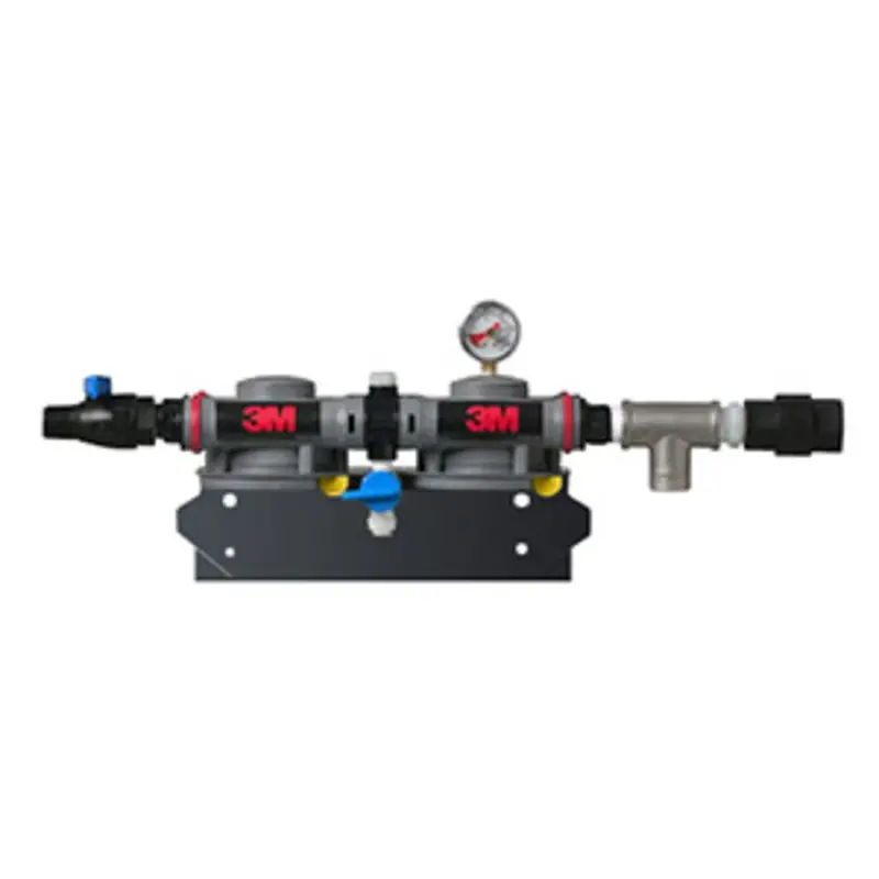 3M Dp2 Dual-Head, Dual-Outlet Water Filter Housing – 3/4" Mnpt Connections 1