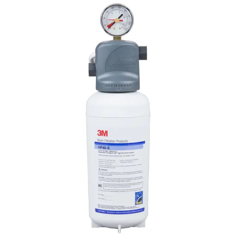 3M Ice140-S Compact Ice Maker Filtration Unit For Low-Flow Applications (56162-03) 1