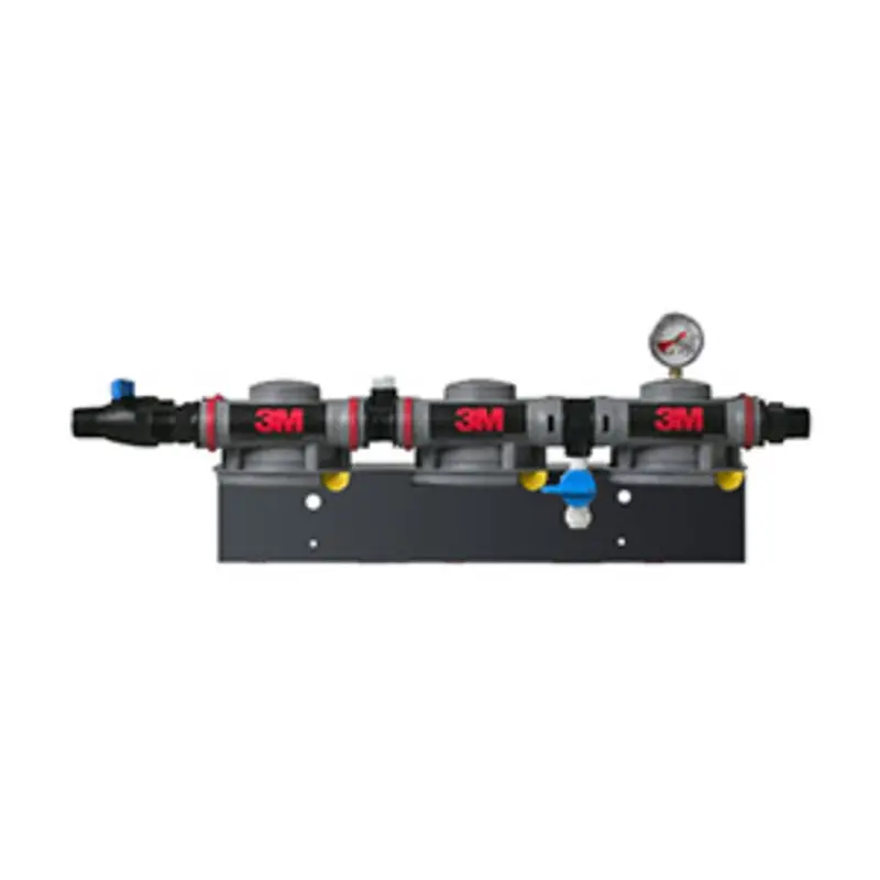 3M Triple-Head Parallel Flow Water Filtration System – 3/4-Inch Mnpt 1