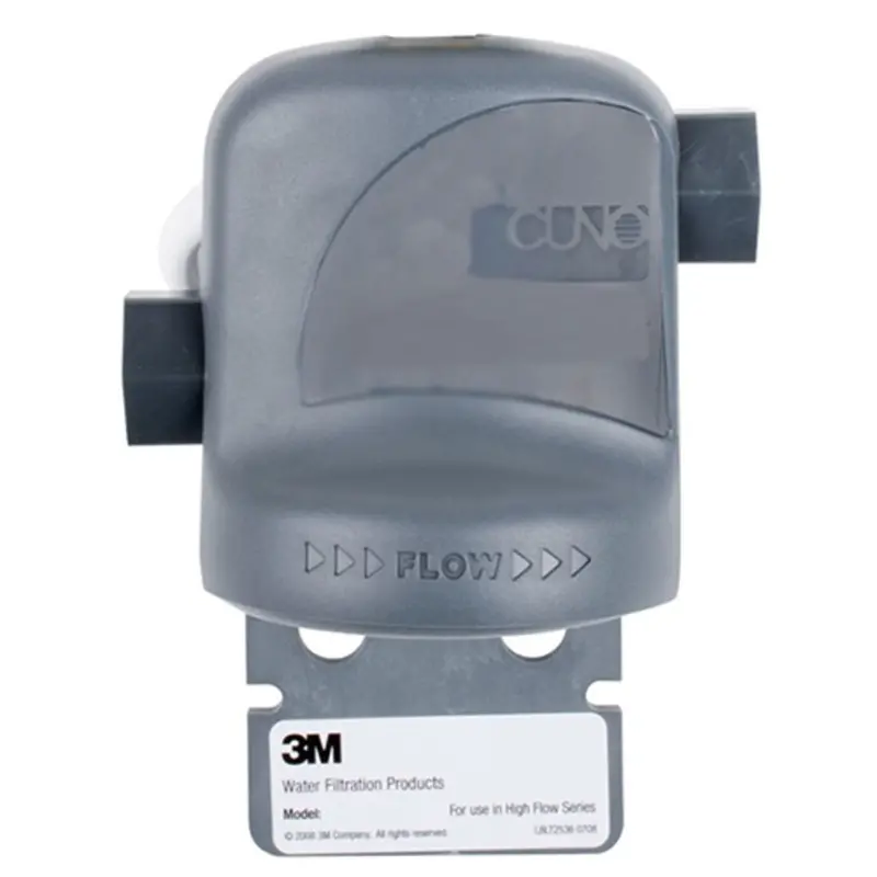 3M Water Filtration Valve-In-Head Assembly – 3/8" Fnpt With Shroud & Flow Control 1