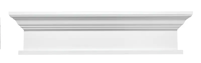 9-Inch Traditional Crosshead With Bottom Accent Trim 1