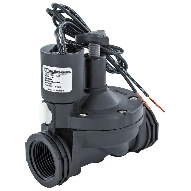 Alcon 05Fb009A1-1Eca Normally Closed Solenoid Valve – 1" Fpt, 24V With Flow Control 1