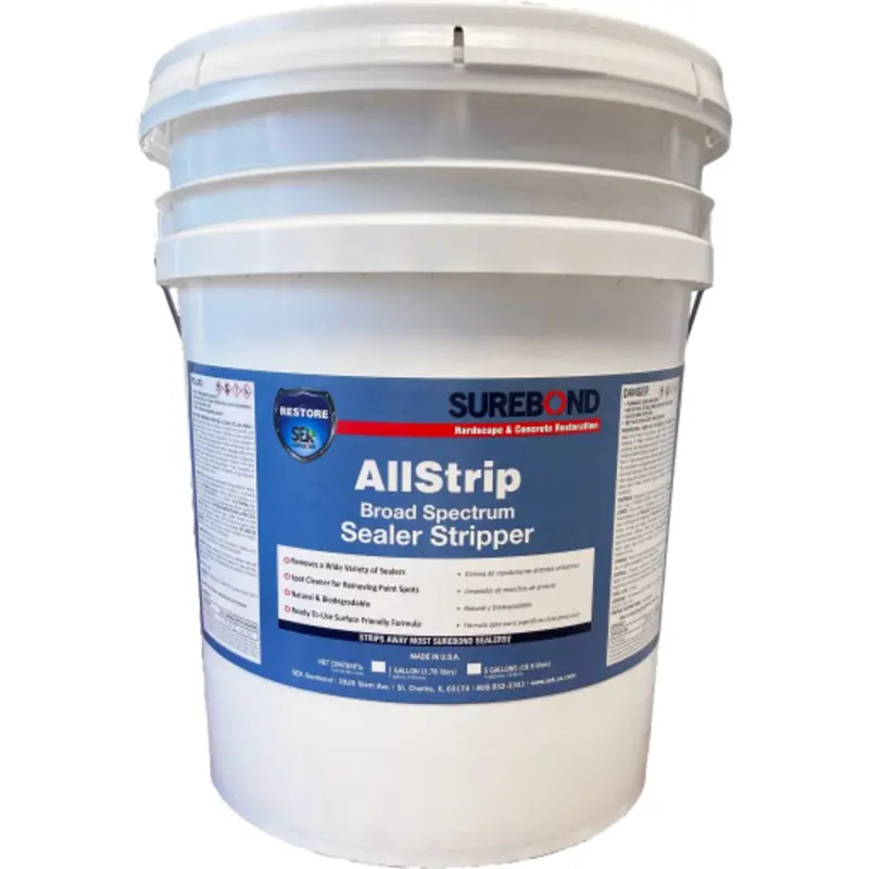 Allstrip Gel-Based Sealer And Coating Stripper – 5-Gallon Pail 1