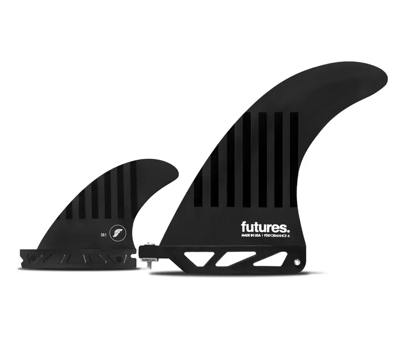 Alpha 2+1 Surf Fin – 6-Inch 1