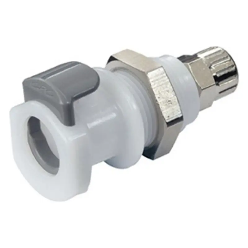 Apcd12004 Valved Panel-Mount Ptf Coupling Body – 1/4" Ptf 1