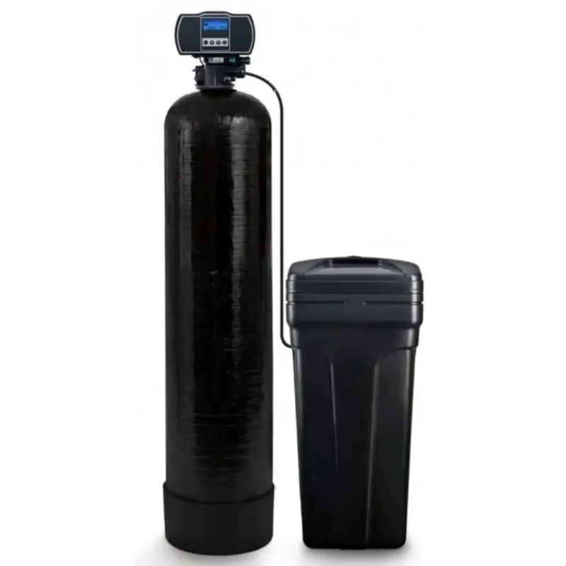 Aqt-556Sesm Electronic Metered Water Softener System – 3/4-Inch Inlet, 10X54 Inch Tank, 48,000-Grain Capacity (1.5 Cubic Feet) 1