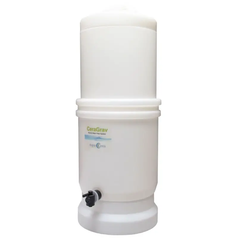 Aquacera Ceragrav Lp5 Gravity-Powered Water Filter System 1