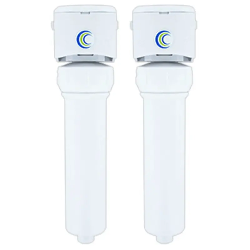 Aquacera Ecofast Twin Quick-Change Under-Sink Filter System With Installation Kit 1