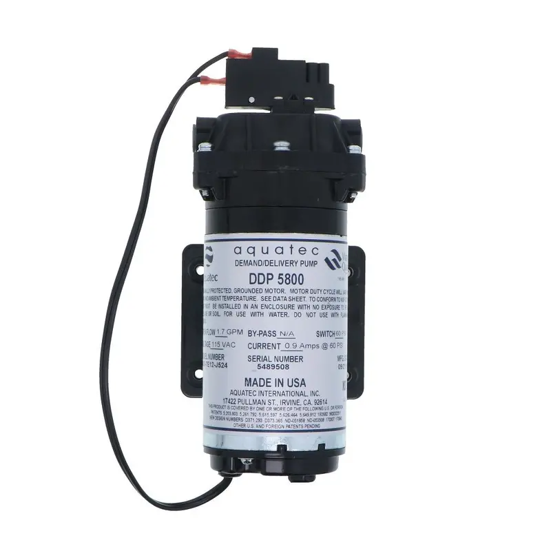 Aquatec 5853-7E12-J524 Booster Pump | 1.7 Gpm, 3/8-Inch Jg, 115V 1