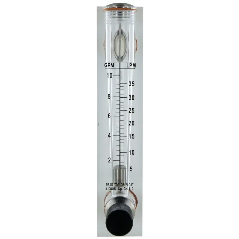 Axeon 205105 Acrylic Ro Flow Meter – 1–10 Gpm Range 1