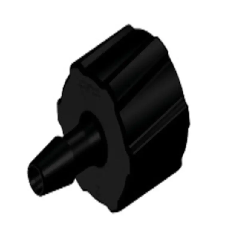 Black Nylon Male Luer Lock Fitting For 3/32" Tubing 1