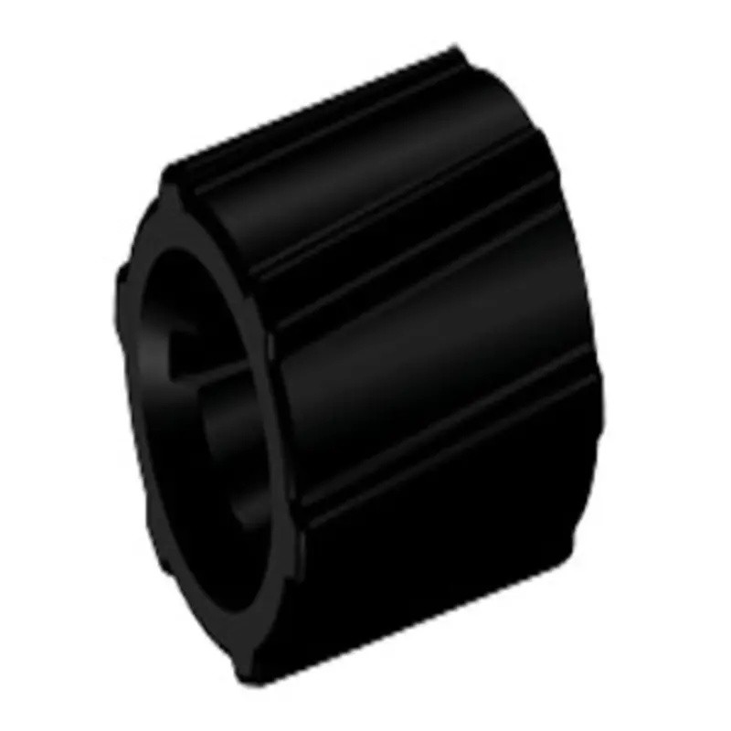 Black Nylon Rotating Luer Lock Ring – High-Performance Fit 1