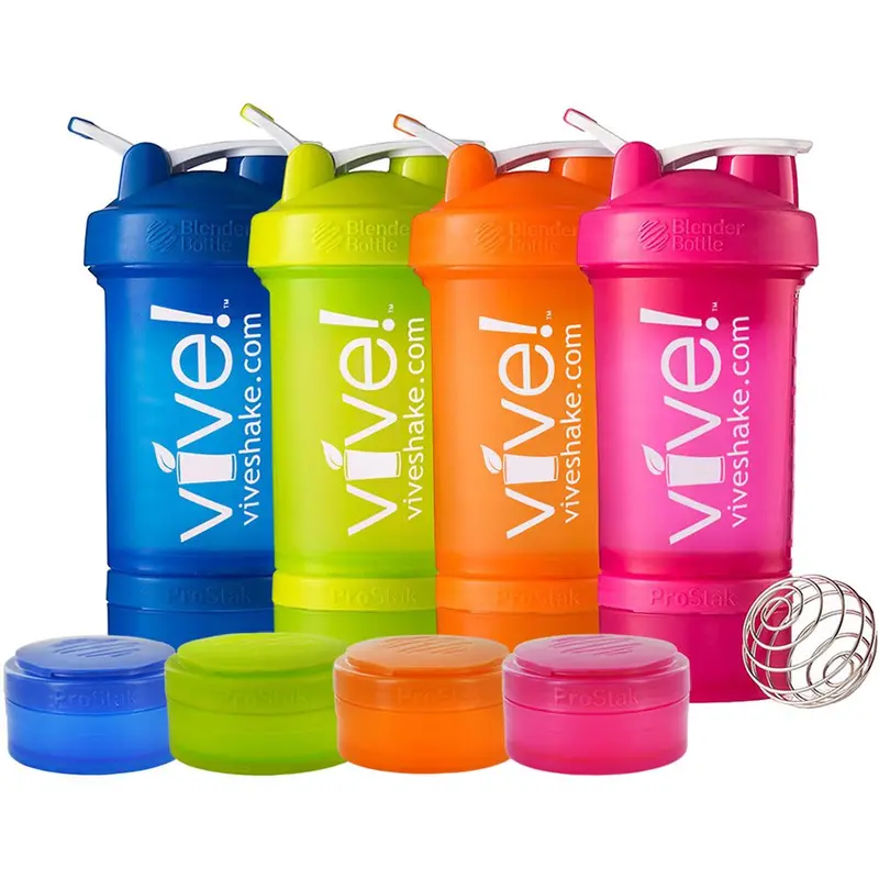 Blenderbottle Vive Prostak 16 Oz Stackable Shaker Bottle 1