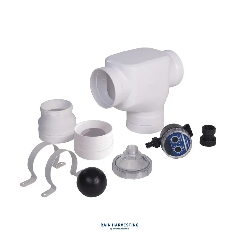 Blue Mountain Co. First Flush Advanced Downpipe Kit With Auto-Release Valve – 4" (Wddp120) 1