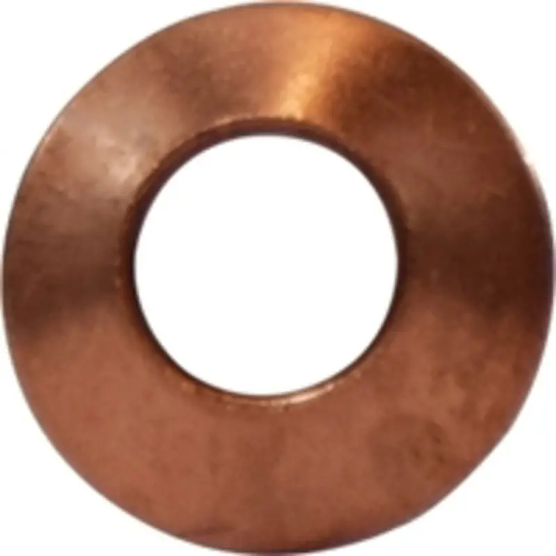 Brass 1/4" Flare Gasket — Soft-Seal O-Ring For Flare Fittings And Leak Prevention 1