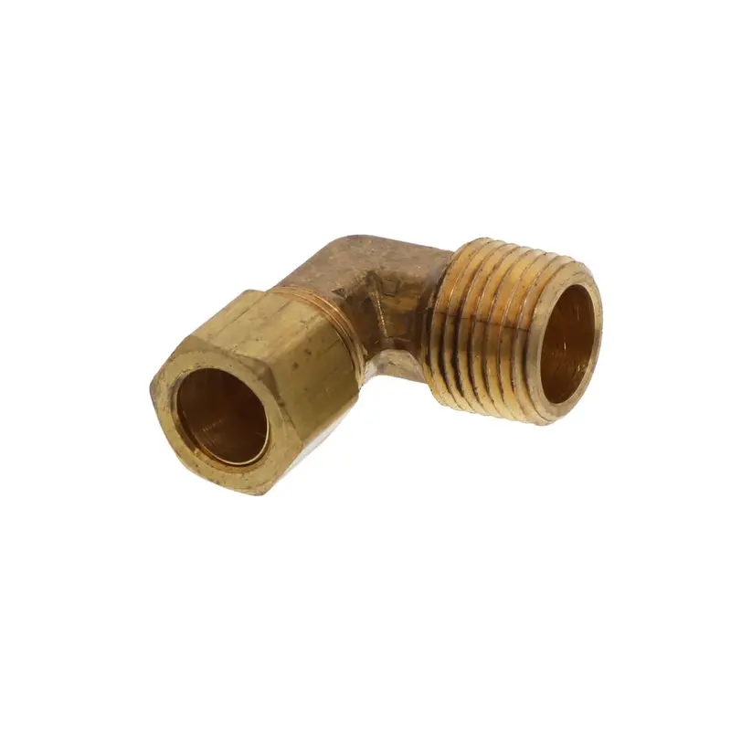 Brass Compression Elbow – ½" Compression × ½" Mpt 1
