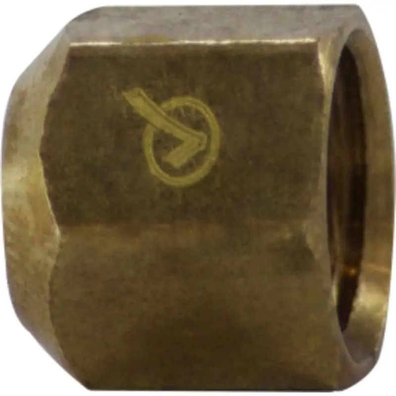 Brass Lf 7440 Cap — 1/2" Female Npt, Lead-Free Sealing Plug For Unused Ports 1