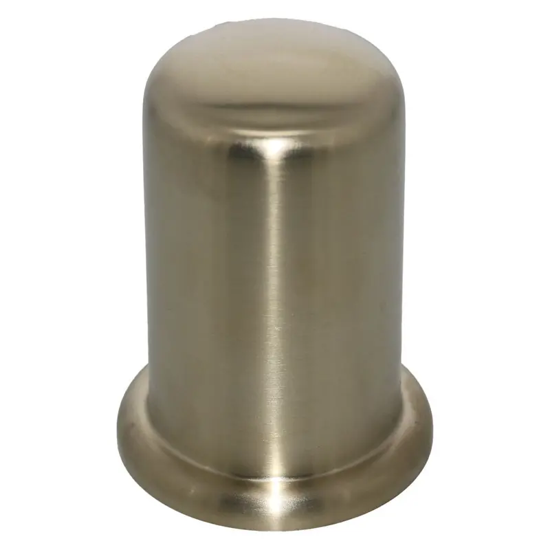 Brass Twin-Inlet Air Gap Cover Cap — Satin Copper Finish 1