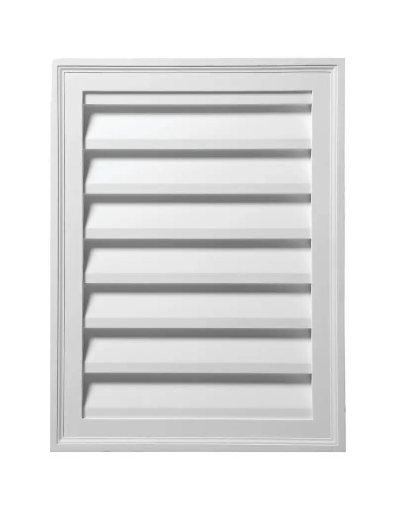 Brickmould-Style Vertical Louver (No Sill Included) 1