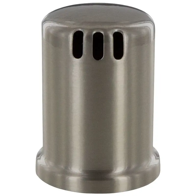 Brushed Nickel Universal Metal Air Gap Cover 1