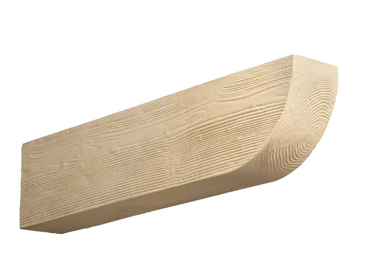 Bullnose Rafter Tail – Standard Woodgrain Finish 1
