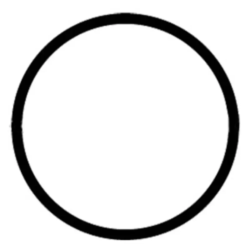 Buna-N O-Ring #228 — 2.25" Inner Diameter, 0.139" Cross-Section Thickness 1