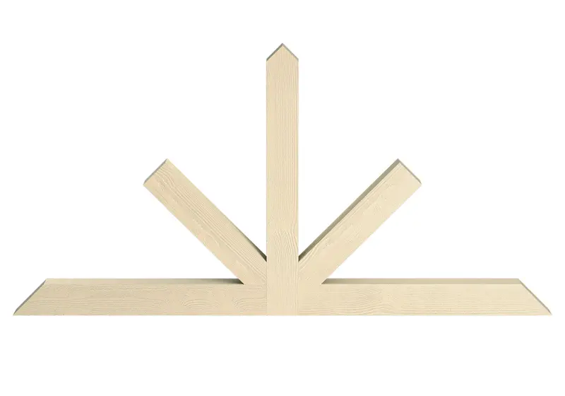 Burnham-Style Gable Bracket Pediment 1