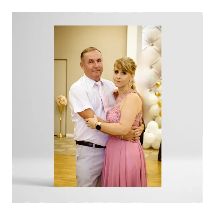 Canvas Portrait Print – Tall Photo Layout 1
